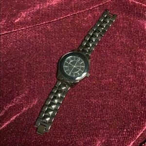 Black Stainless Steel Watch